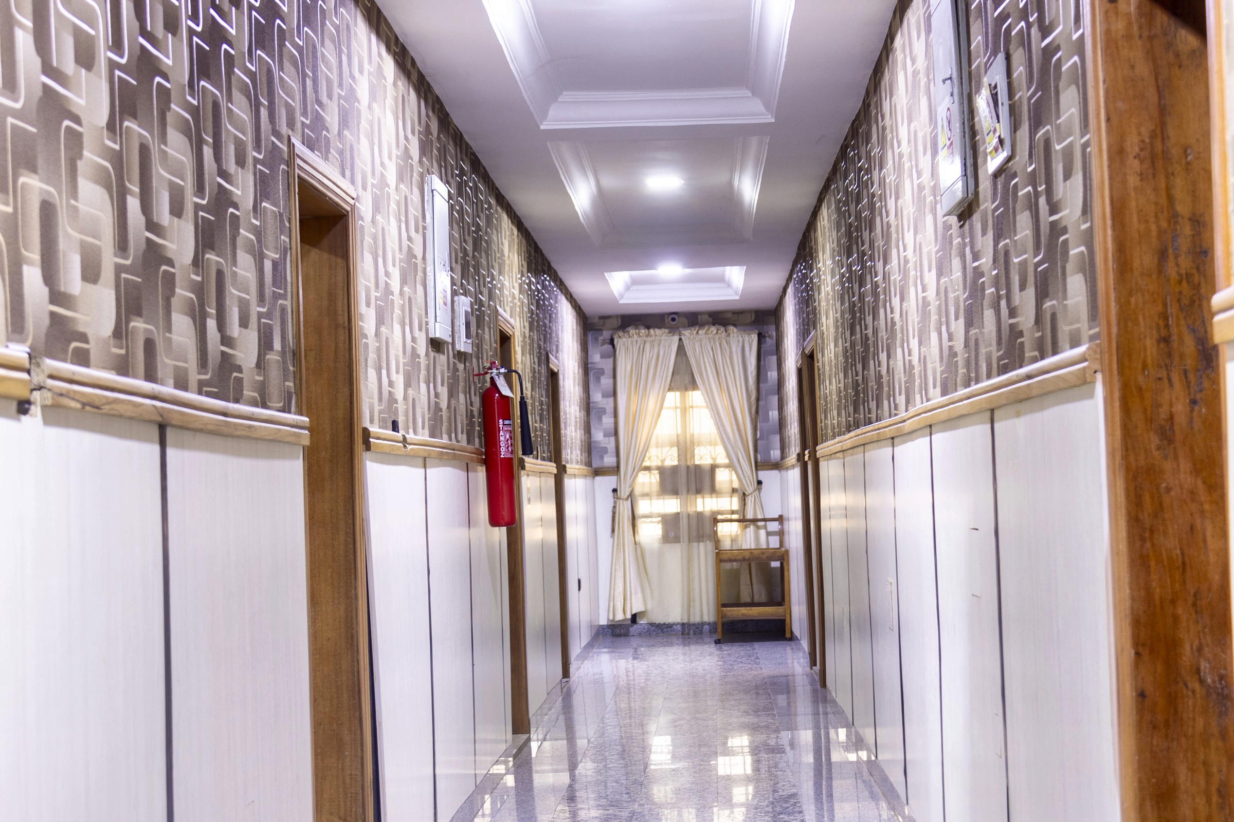 Interior corridor